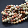 High Quality Grade A Natural Impression Jasper Gemstone Round Beads 4mm, 6mm, 8mm, 10mm sizes