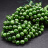 High Quality Grade A Natural Green Chrome Diopside Gemstone Round Beads 4mm, 6mm, 8mm, 10mm sizes