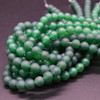 High Quality Grade A Green Agate Frosted / Matte Semi-precious Gemstone Round Beads 4mm, 6mm, 8mm, 10mm sizes