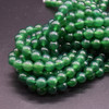 High Quality Grade A Green Agate Semi-precious Gemstone Round Beads 4mm, 6mm, 8mm, 10mm sizes