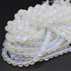 High Quality Mystic Aura Quartz Frosted / Matte Round Beads - 6mm, 8mm, 10mm sizes