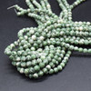 High Quality Grade A Natural Green Spot Jasper Semi-precious Gemstone Round Beads - 4mm, 6mm, 8mm, 10mm sizes