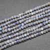 High Quality Grade A Natural Labradorite Semi-Precious Gemstone Faceted Rondelle / Spacer Beads - 2mm, 3mm, 4mm, 6mm, 8mm, 10mm sizes