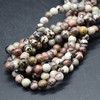 High Quality Grade A Natural Artistic Jasper (red) Semi-precious Gemstone Round Beads - 4mm, 6mm, 8mm, 10mm sizes