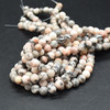 High Quality Grade A Natural Pink Zebra Jasper Semi-precious Gemstone Round Beads - 4mm, 6mm, 8mm, 10mm sizes