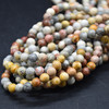 High Quality Grade A Natural Sky Eye Jasper Semi-precious Gemstone Round Beads - 4mm, 6mm, 8mm, 10mm sizes