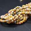 High Quality Grade A Natural Crazy Lace Agate Semi-Precious Gemstone Round Beads - 4mm, 6mm, 8mm, 10mm