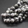 High Quality Grade A Natural Grey Opal Semi-precious Gemstone Round Beads - 6mm, 8mm, 10mm sizes