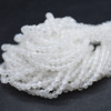 High Quality Grade A Natural Rainbow Moonstone Semi-Precious Gemstone FACETED Round Beads - 2mm - 15" long