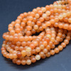 High Quality Grade A Natural Red Aventurine Semi-Precious Gemstone Round Beads - 4mm, 6mm, 8mm, 10mm