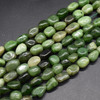High Quality Grade A Natural Jade Semi-precious Gemstone Pebble Tumbledstone Nugget Beads - approx 7mm - 10mm - 15" long strand