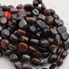 High Quality Grade A Natural Sugilite Semi-precious Gemstone Pebble Tumbledstone Nugget Beads - approx 7mm - 10mm - 15" long strand