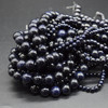 Blue Goldstone Round Beads - 4mm, 6mm, 8mm, 10mm