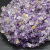 High Quality Grade A Natural Ametrine Semi-precious Gemstone Chips Nuggets Beads - 5mm - 8mm, approx 32" Strand