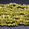 High Quality Grade A Natural Korean Jade Semi-precious Gemstone Chips Nuggets Beads - 5mm - 8mm, approx 32" Strand