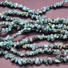 High Quality Grade A Natural Turquoise Semi-precious Gemstone Chips Nuggets Beads - 5mm - 8mm, approx 32" Strand