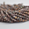 High Quality Grade A Natural Sonora Jasper Semi-precious Gemstone Round Beads - 6mm, 8mm sizes - 15" strand