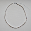 High Quality Grade A Natural Freshwater Potato Round Pearl Beads - approx 4mm - 4.5mm - 14" long