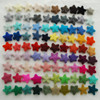 100% Wool Felt Stars - 10 Count - approx 3.5cm - Pick and Mix from 90 colours