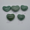 High Quality Natural Green Aventurine Heart Semi-precious Gemstone Heart - 1 Gemstone Heart - 62 grams - #6