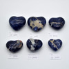 High Quality Natural Sodalite Heart Semi-precious Gemstone Heart - 1 Gemstone Heart - 69 grams - #6