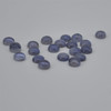 Grade AA Natural Iolite Semi-precious Gemstone Round Cabochon - 3mm, 4mm, 6mm sizes