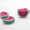 Handmade Wool Felt Watermelon Slice - 5 Count - approx 4cm - 4.5cm x  3.5cm x 1.5cm