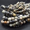 High Quality Grade A Natural Picasso Jasper Semi-Precious Gemstone Round Beads - 4mm, 6mm, 8mm, 10mm