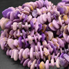 Natural Phosphosiderite Semi-precious Gemstone Chunky Chips Nuggets Beads - 8mm - 15mm x 1mm - 6mm - 15" strand