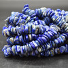 High Quality Grade A Natural Lapis Lazuli Semi-precious Gemstone Chunky Chips Nuggets Beads - approx 8mm - 15mm x 1mm - 6mm -  15" strand