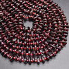 High Quality Grade A Natural Garnet Semi-precious Gemstone Chunky Chips / Nuggets Beads - approx 8mm - 15mm x 1mm - 6mm -  15" strand