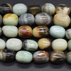 High Quality Grade A Natural Multi-Colour Amazonite Semi-precious Gemstone Large Nugget Beads - approx 15mm - 20mm x 10mm - 12mm - 15"