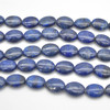 High Quality Grade A Natural Lapis Lazuli Semi Precious Gemstone Oval Beads - 16mm x 12mm - approx 15" strand