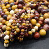 High Quality Grade A Natural Mookite / Mookaite  Semi-Precious Gemstone Round Beads - 4mm, 6mm, 8mm, 10mm