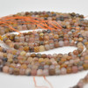 High Quality Grade A Natural Pietersite Semi-precious Gemstone Faceted Cube Beads - 3mm - 4mm - 15" strand