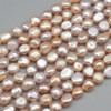 High Quality Grade A Natural Freshwater Baroque Nugget Pearl Beads - Purple - approx 8mm - 9mm - approx 14" strand
