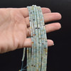 High Quality Grade A Natural Multi-Colour Amazonite Semi-Precious Gemstone Flat Heishi Rondelle / Disc Beads - 4mm x 2mm - 15" strand