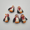 Felt Christmas Penguin Figure - 1 Count - approx 9cm - 9.5cm x 4cm - 4.5cm