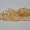 Raw Hand Polished Heat Treated Citrine Semi-precious Gemstone Nugget Beads - approx 7mm - 8mm x 9mm - 10mm - approx 15" strand