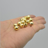 Metallic Jingle / Sleigh Bells - Gold  - 100 Count - 10mm