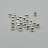 Metallic Jingle / Sleigh Bells - Silver  - 100 Count - 12mm