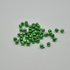 Metallic Jingle / Sleigh Bells - Green  - 100 Count - 6mm