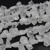 Raw Natural Clear Quartz Semi-precious Gemstone Nugget Chip Beads - approx 10mm - 20mm x 7mm - 10mm - 15" strand