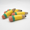 100% Wool Felt Pencils - 5 Count - approx 14cm x 3.5cm x 3cm