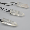 Natural Clear Quartz Semi-precious Gemstone Point Pendant - 4cm - 5cm - 1 Count