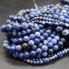 Natural Sodalite (blue) Semi-Precious Gemstone Round Beads 4mm, 6mm, 8mm, 10mm, 12mm