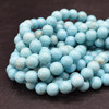 High Quality Turquoise (dyed) Semi-precious Gemstone Round Beads - 4mm, 6mm, 8mm, 10mm, 12mm