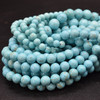 High Quality Turquoise (dyed) Semi-precious Gemstone Round Beads - 4mm, 6mm, 8mm, 10mm, 12mm