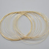 14K Gold Filled Findings - Gold Filled Dead Soft Coil Wire - 0.51mm - 50cm or 100cm lengths - Made in USA