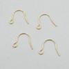 14K Gold Filled Findings - Gold Filled Earring Wire- 0.64mm x 10.3mm - 2 or 20 Count - Made in USA